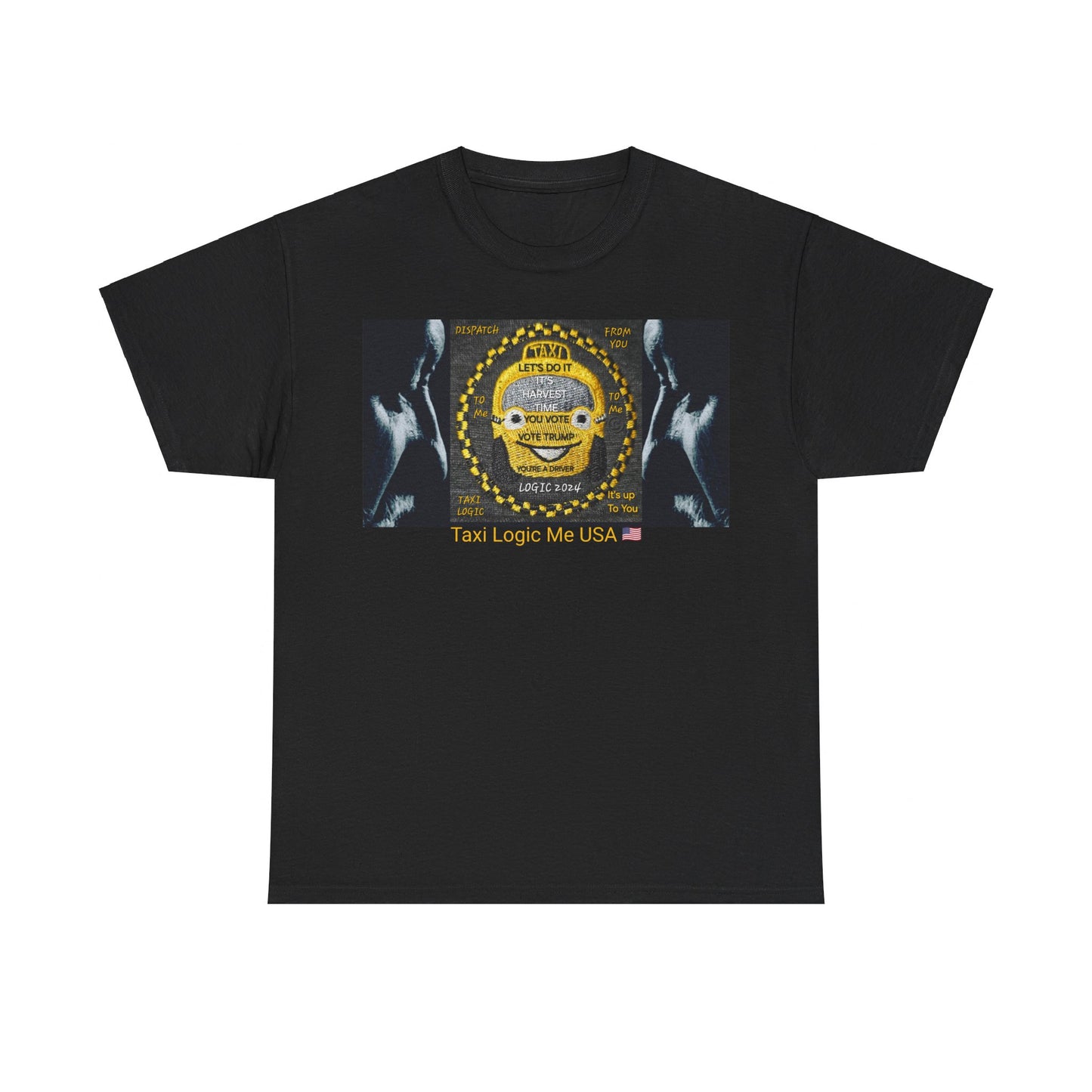 TAXI LOGIC ME USA - Unisex Heavy USA Cotton Tee