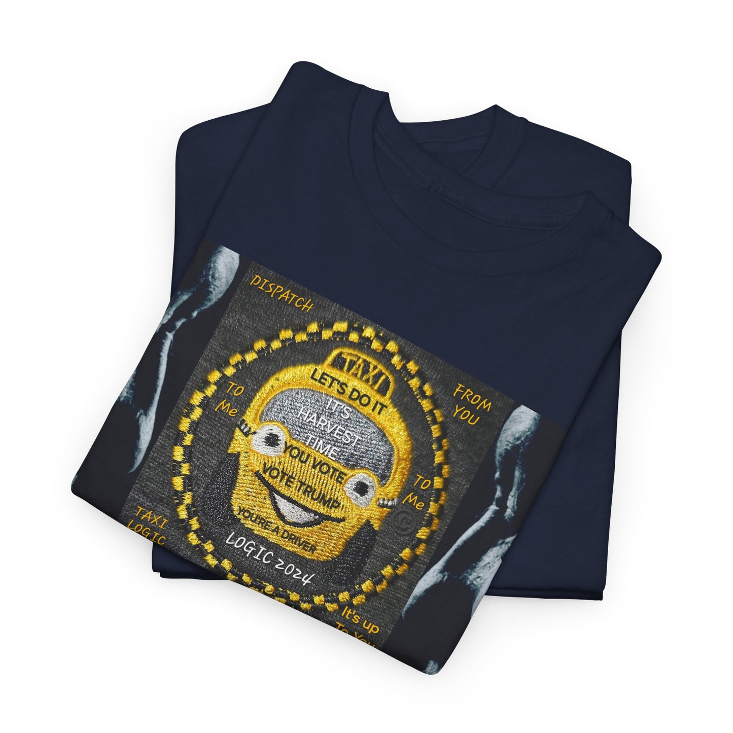 TAXI LOGIC ME USA - Unisex Heavy USA Cotton Tee