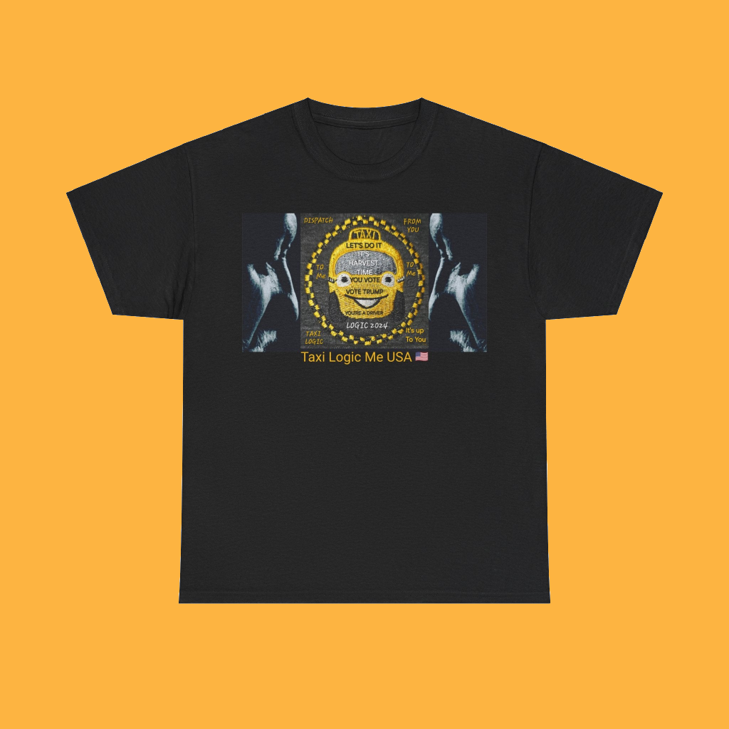 TAXI LOGIC ME USA - Unisex Heavy USA Cotton Tee